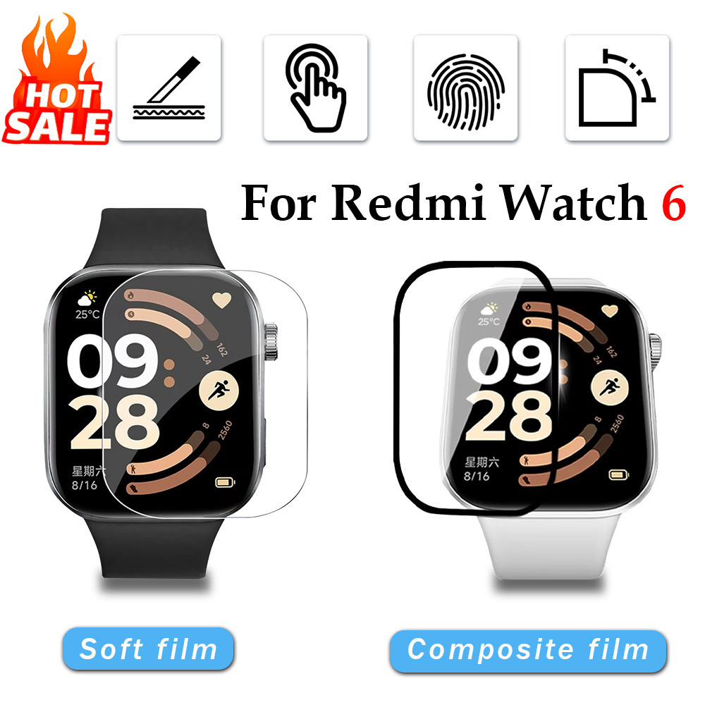 Smartwatch Screen Film - 1-5Pcs Soft Film for Xiaomi Redmi