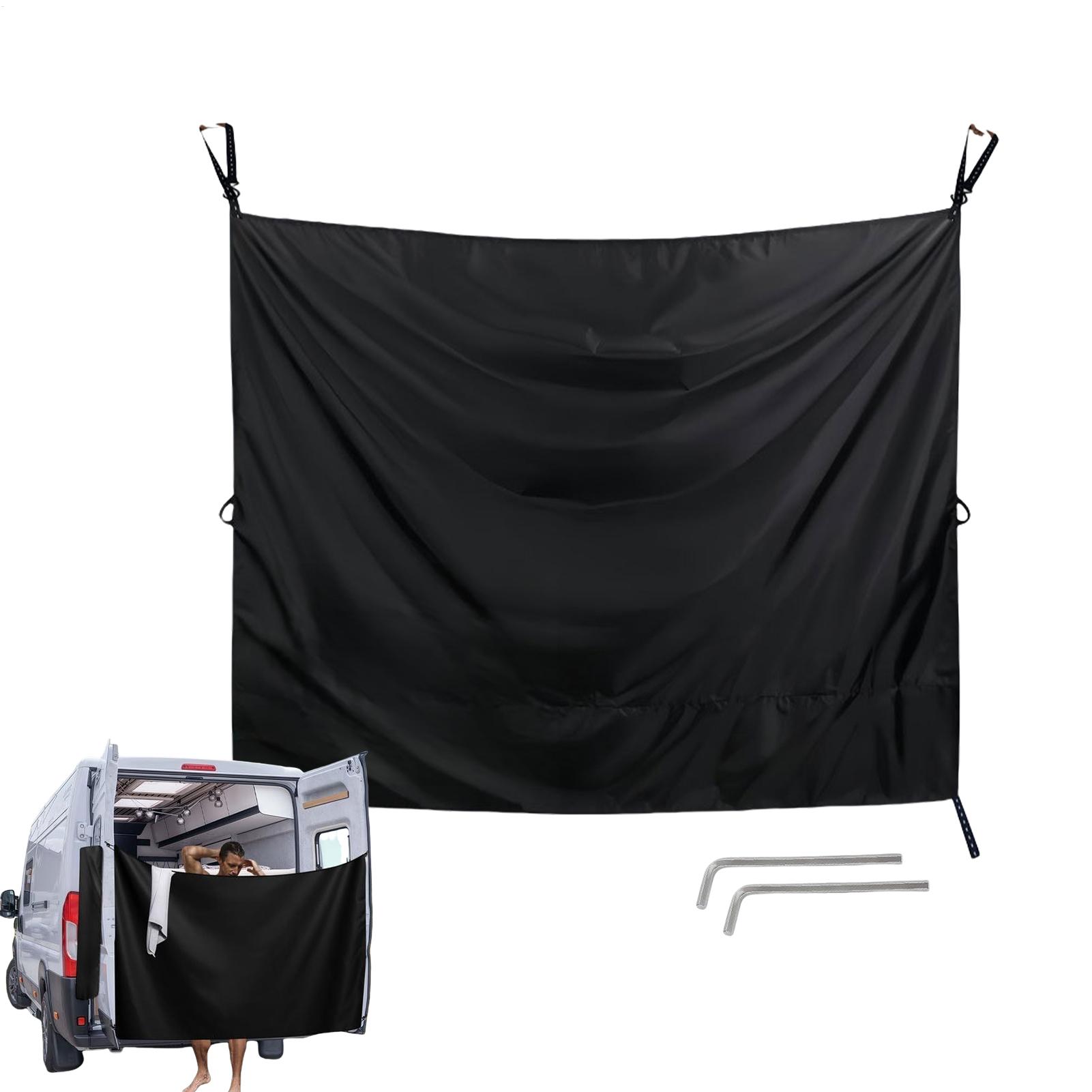 Privacy Screen Protector - Campers Van Rear Door Curtain Shade