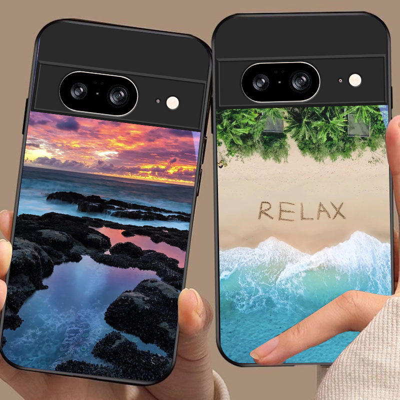 Google Pixel 8A - Coastal Sunset Scenery For Google Pixel