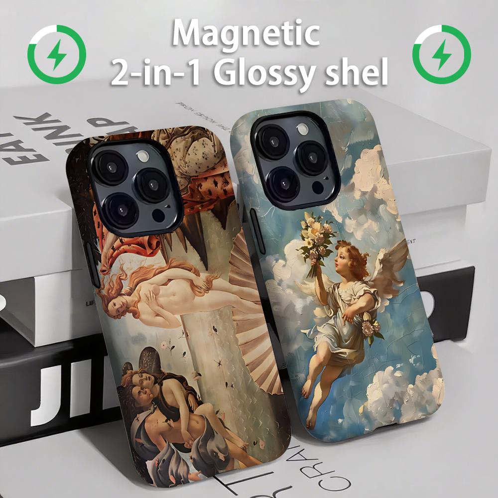 Apple Iphone 15 - Renaissance Art Paintings Phone Case Magnetic