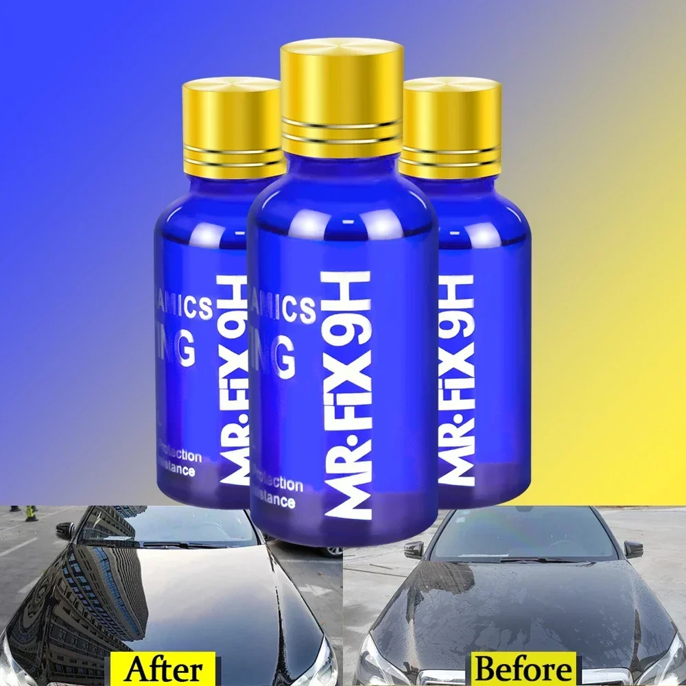 3PCS 9H Car Liquid Ceramic Coa - Nano Liquid Coating 评论和价格