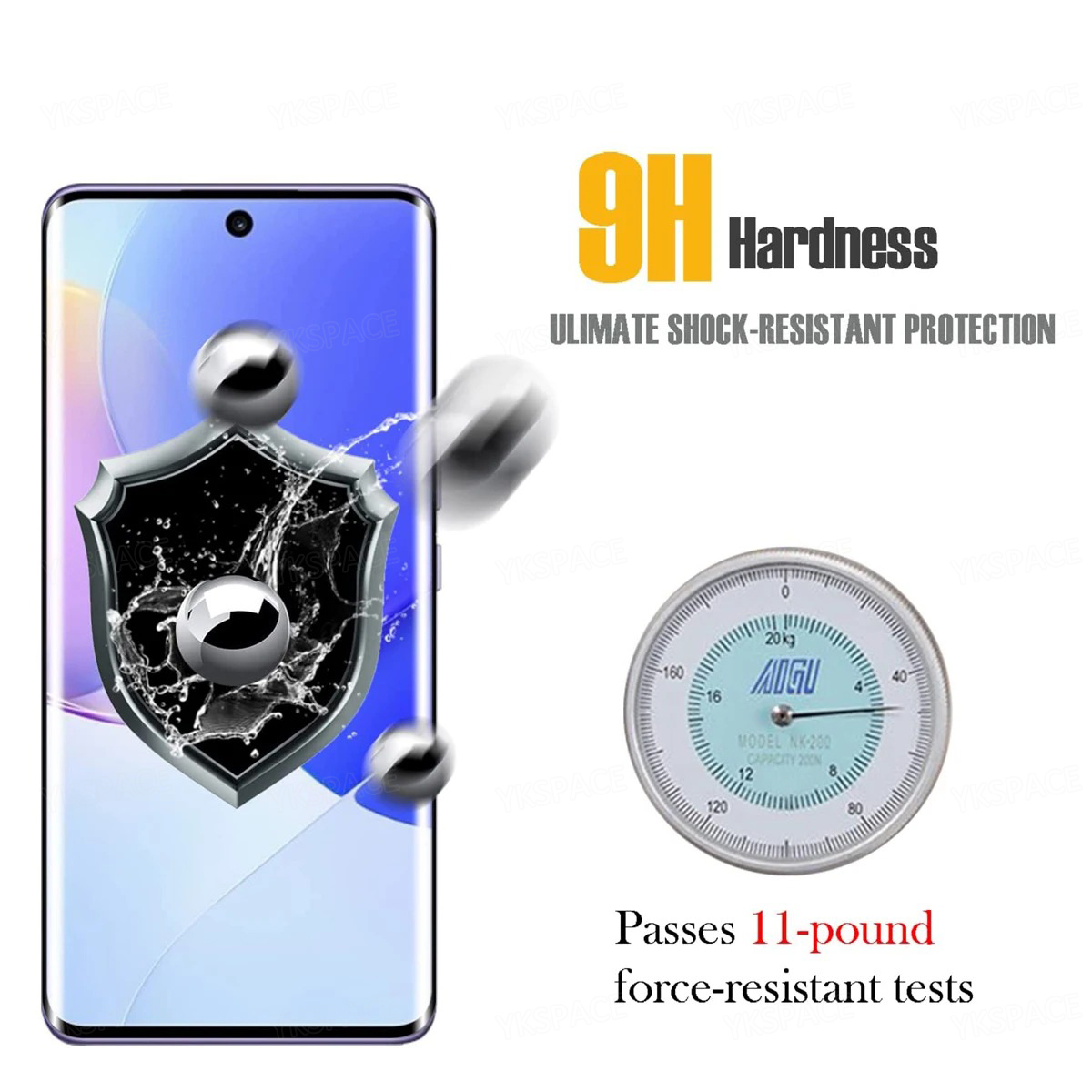 2Pcs 3D Curved Edge 9H HD Clea - Curved Edge Screen 评论和价格