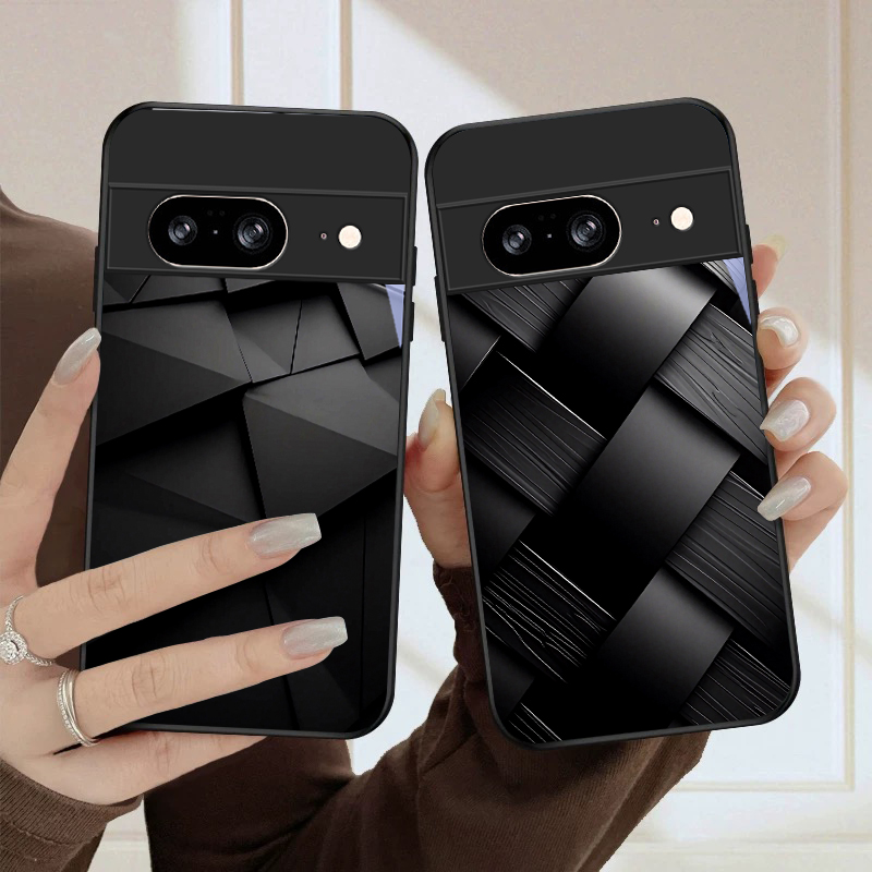 Dark geometric texture For Goo - Google Pixel 8A 评论和价格