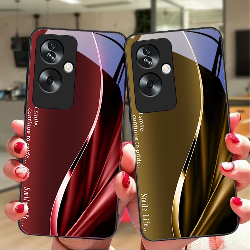 New Soft Brown Red For Oppo A7 - Realme Note 50 评论和价格