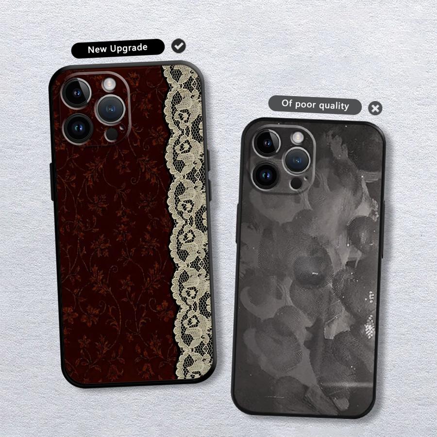 Black And Red Sexy Lace Phone  - Apple Iphone 15 评论和价格