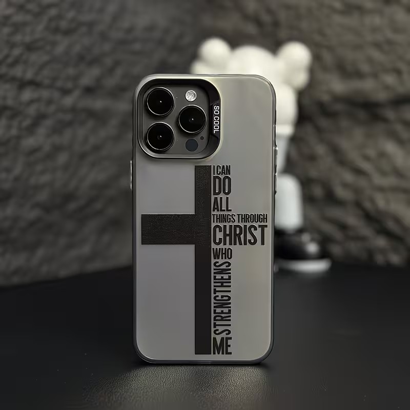 Anti Fingerprint Cross Bible P - Apple Iphone 15 Pro Max 评论和价格