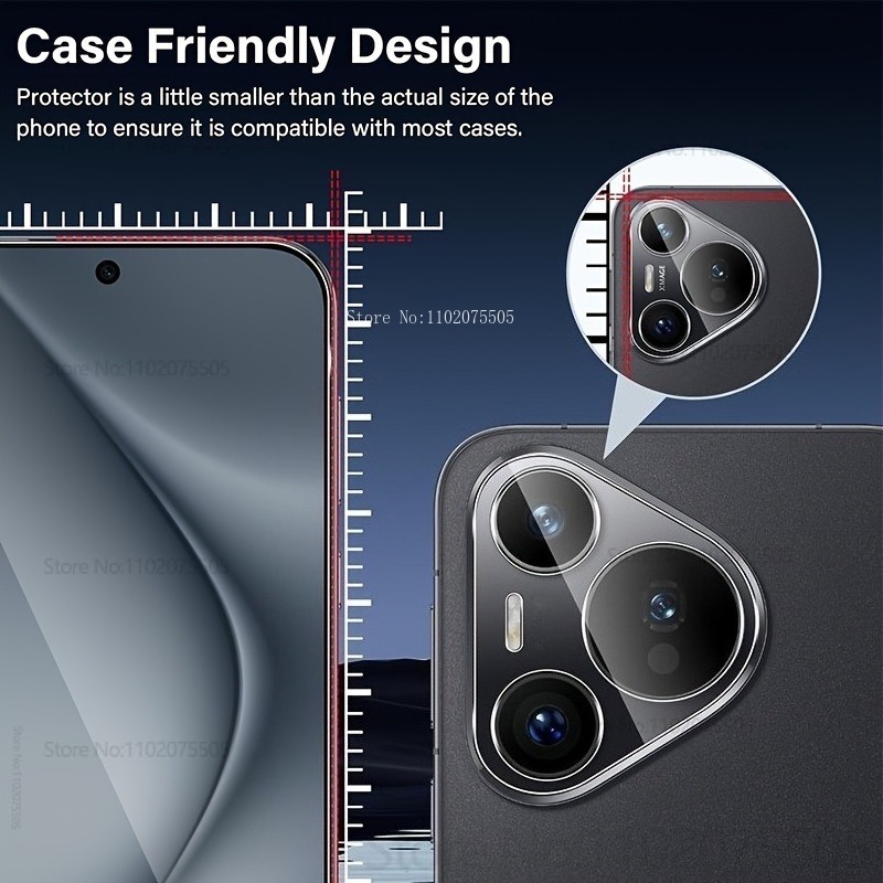 [4-in-1]2Pcs Full Coverage Tem - Huawei Pura 70 评论和价格