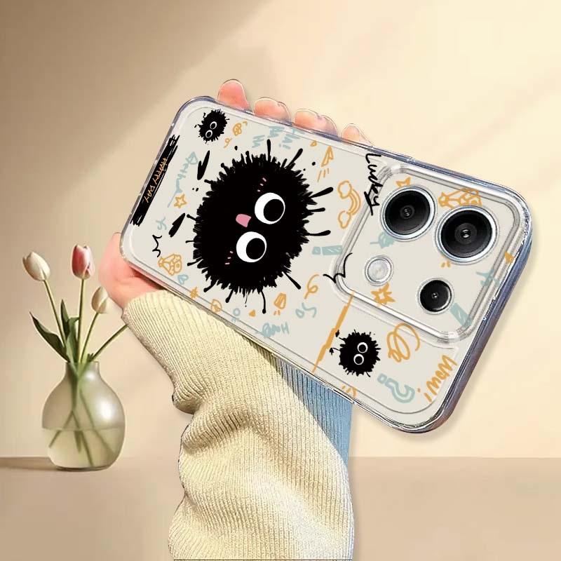 Cute Coal Ball Pattern For Xia - Xiaomi Poco X6 评论和价格
