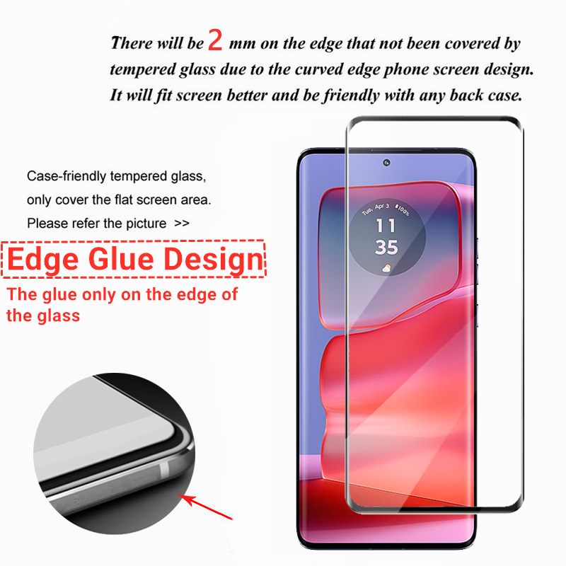 2/4PCS 3D Curved Edge Glass Fo - Curved Edge Screen 评论和价格