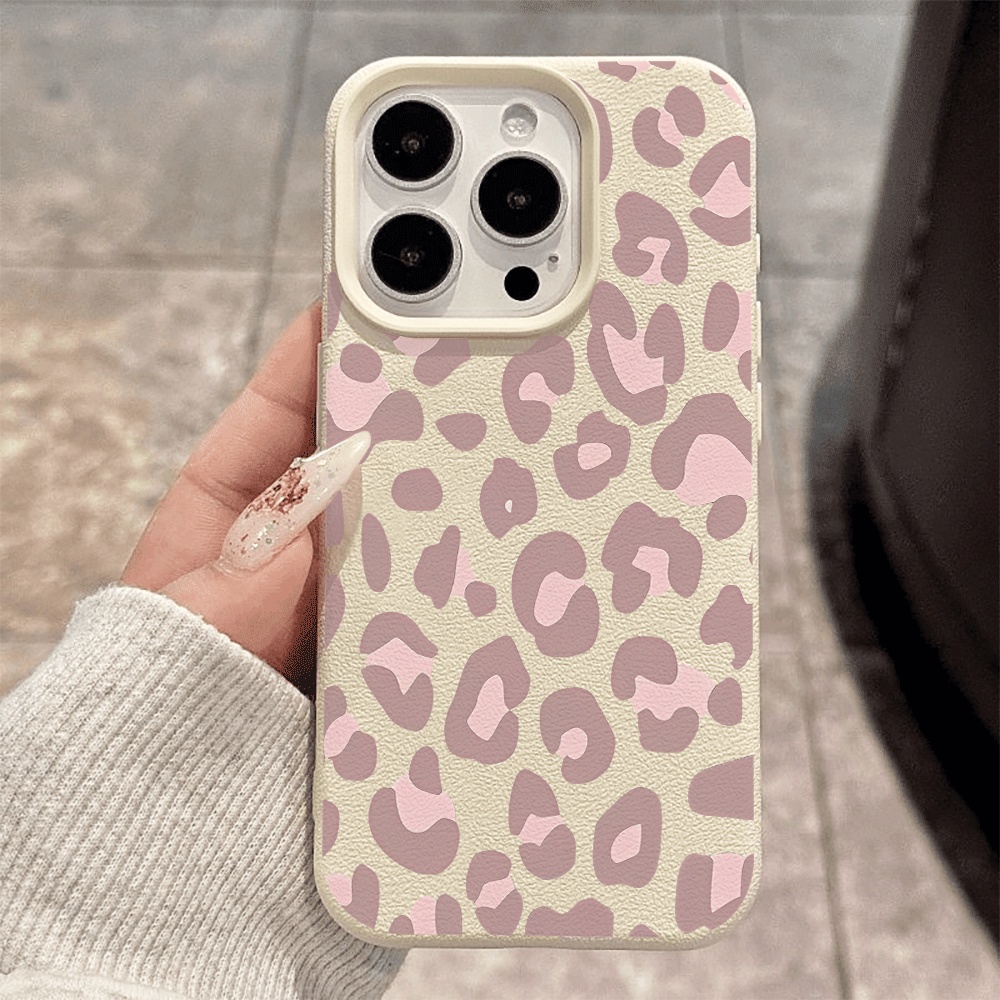 Pale Purple Leopard Print Phon - Apple Iphone 15 评论和价格