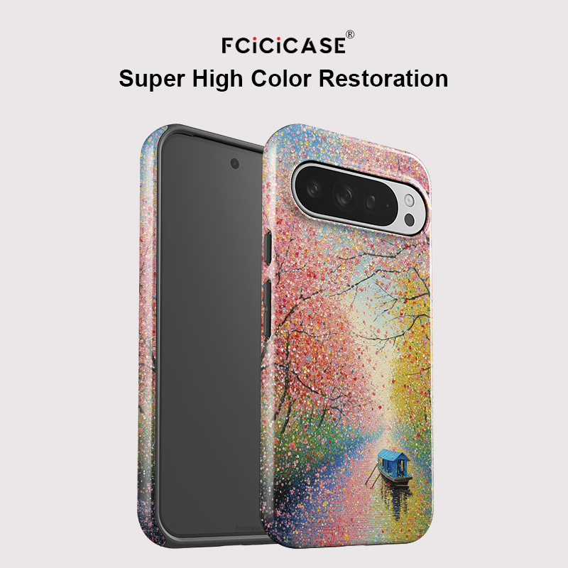 Fcicicase Colorful Tree Boat P - Google Pixel 8A 评论和价格