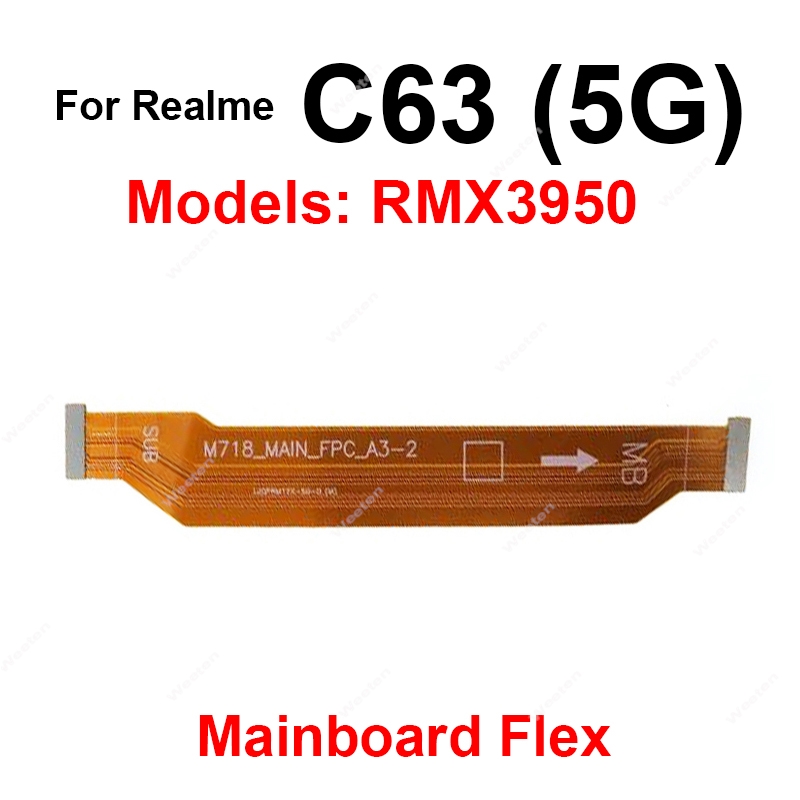 Mainboard Flex Cable For Realm - Realme C67 评论和价格