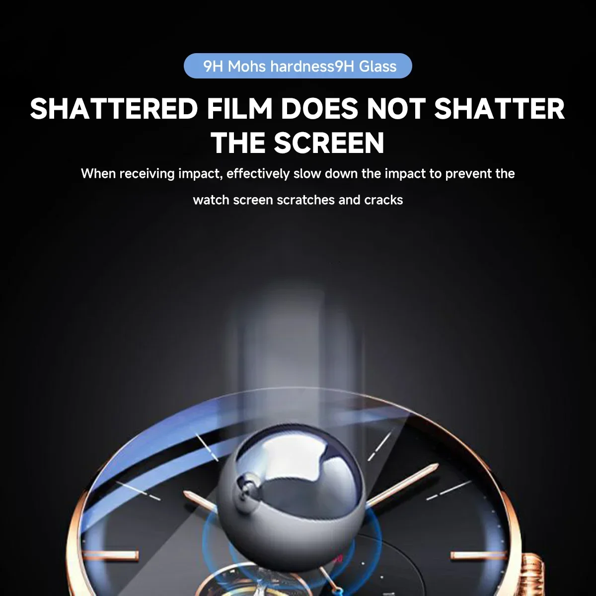 26-46mm Universal Tempered Gla - Smartwatch Screen Film 评论和价格